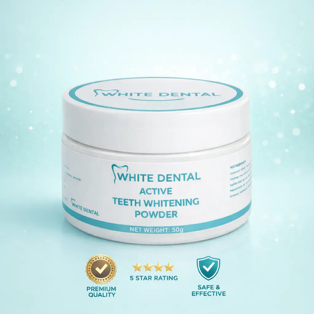 Pack of 2 - Active Teeth Whitening Powder